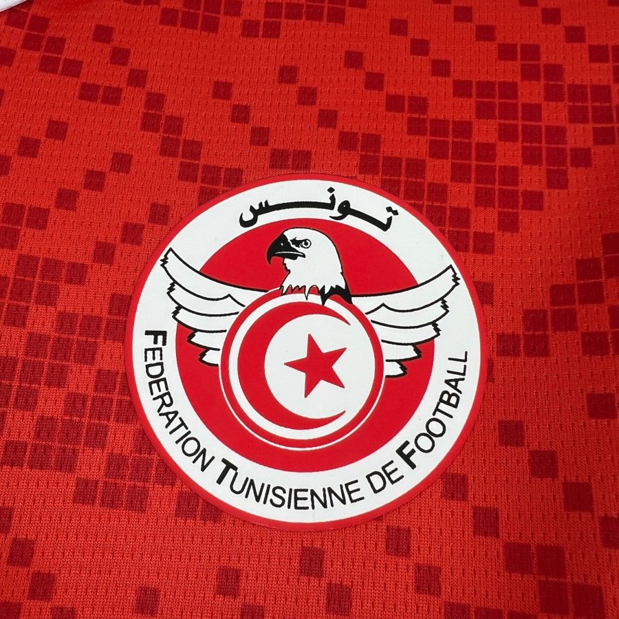 Red and white Tunisia home jersey 2026 collection