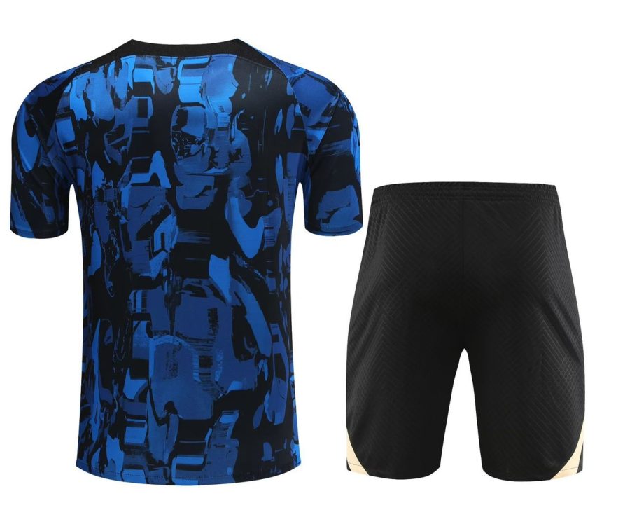 Chelsea blue training kit season 2023 2024 soccer tracksuit
