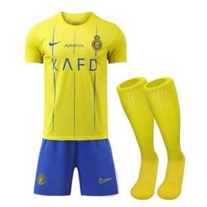 AL NASSR FC HOME YOUTH KIT 2023-2024