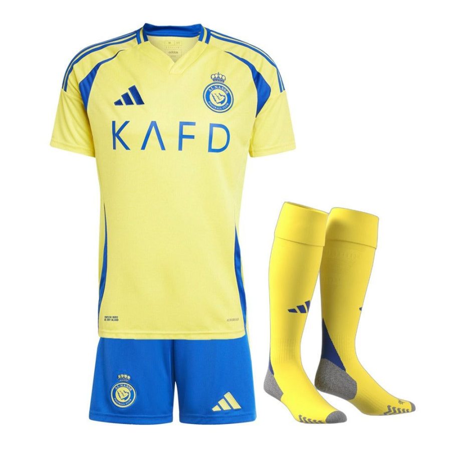 AL NASSR FC HOME YOUTH KIT 2024-2025