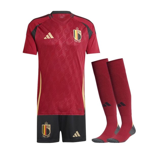 Youth Belgium Home 2024 Kit