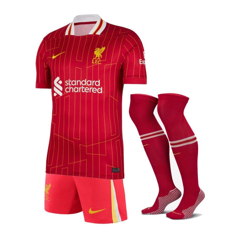 kit-enfant-liverpool-domicile-2024-2025 YOUTH KIT LIVERPOOL HOME 2024-2025