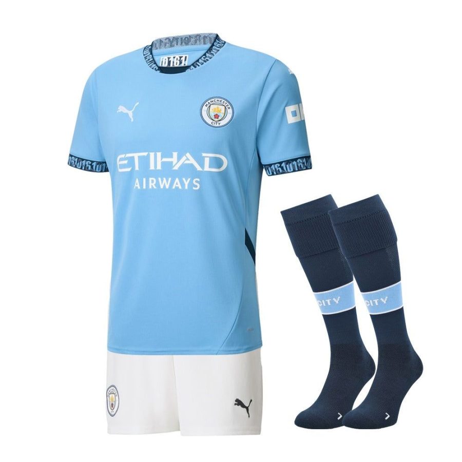 kit-enfant-manchester-city-domicile-2024-2025 YOUTH KIT MANCHESTER CITY HOME 2024-2025
