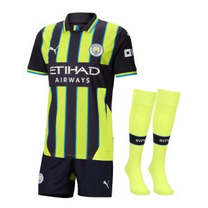 YOUTH KIT MANCHESTER CITY AWAY 2024-2025