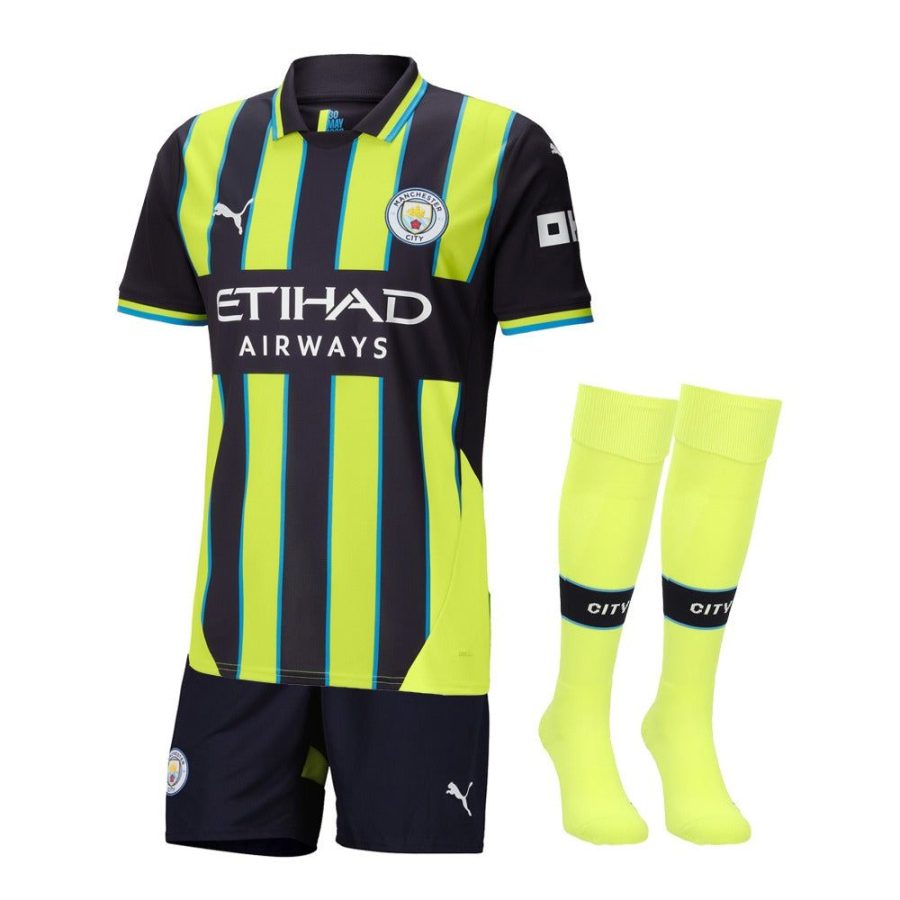 YOUTH KIT MANCHESTER CITY AWAY 2024-2025