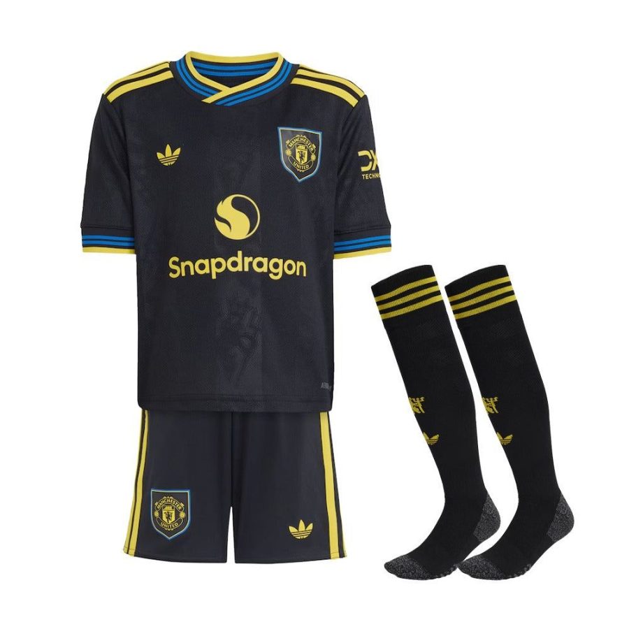 Manchester United Youth Kit – Third 2025-2026