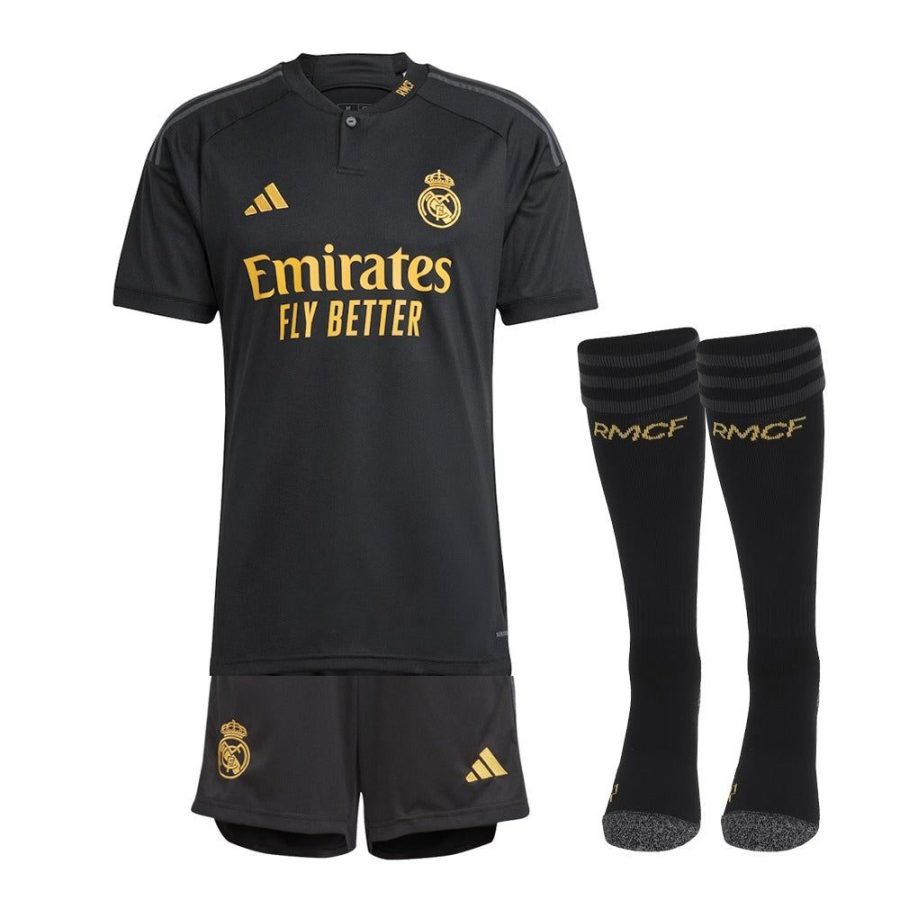 Youth Real Madrid third jersey kit 2023-2024