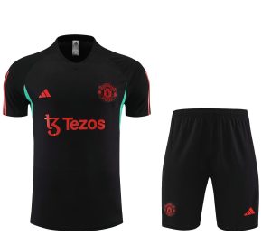 KIT TRAINING MANCHESTER UNITED NOIR 20232024