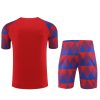 kit-training-rouge-fc-barcelona-saison-2023-2024-tenue-d-entrainement-officielle FC Barcelona red training kit season 2023 2024 official training outfit