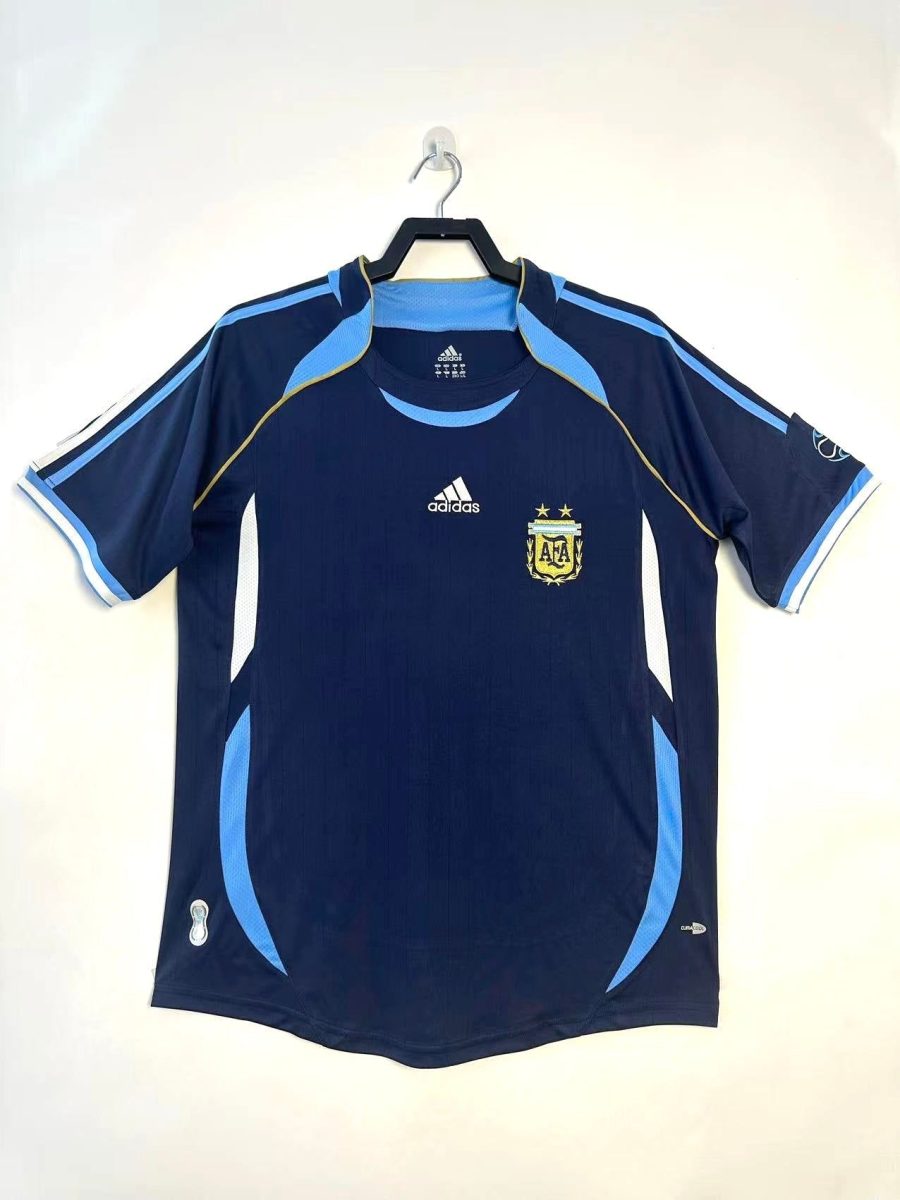 maillot-argentine-exterieur-2006 ARGENTINA AWAY JERSEY 2006