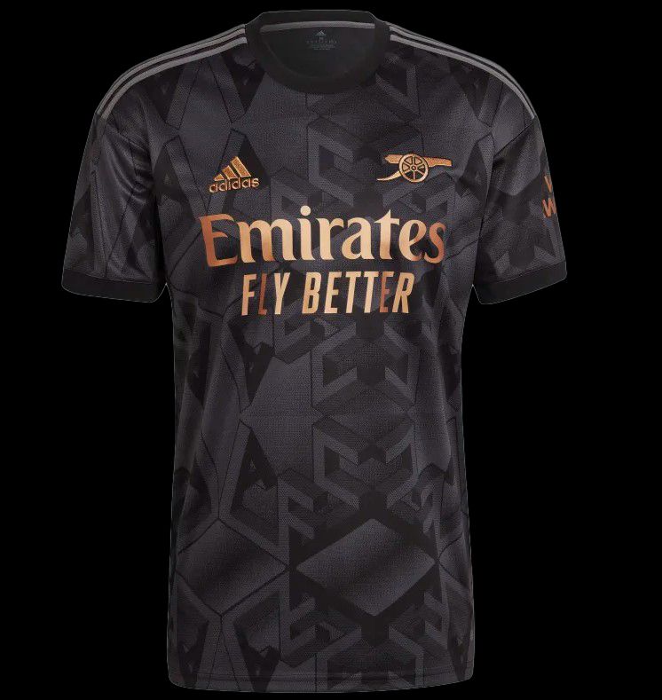 ARSENAL AWAY SOCCER JERSEY 2022-2023