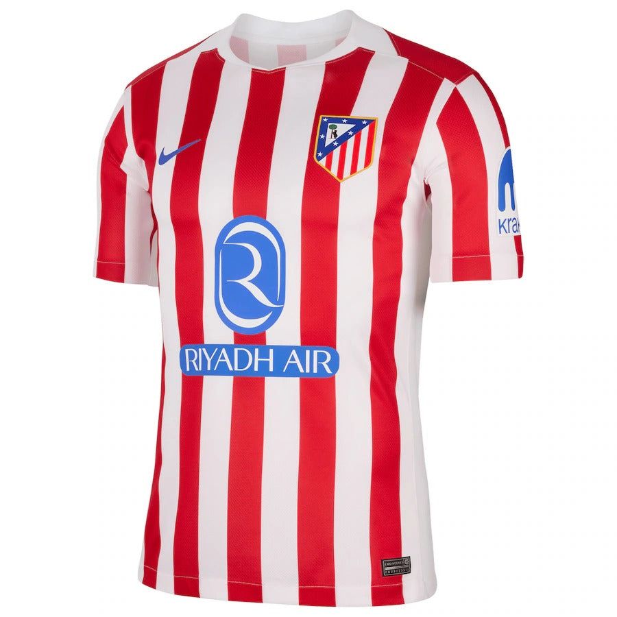 ATLETICO MADRID HOME SOCCER JERSEY 2025-2026