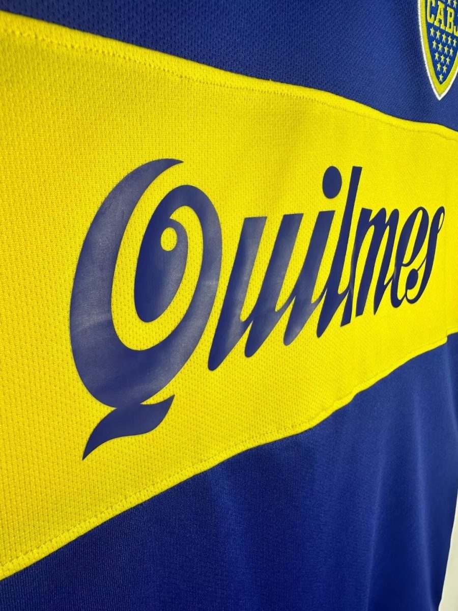 Boca Juniors blue and yellow home jersey