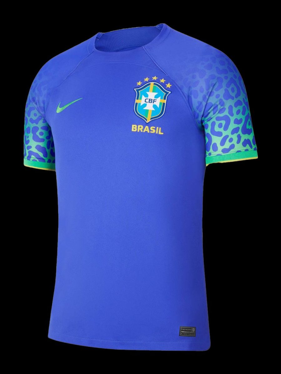 BRAZIL AWAY JERSEY WORLD CUP 2022
