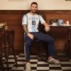 Argentina soccer jersey anniversary edition two thousand twenty four