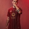AS Roma home soccer jersey for fans of the Italian club