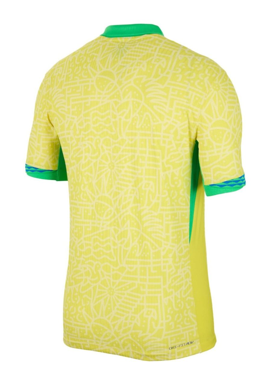 maillot-de-football-du-bresil-domicile-saison-2024-jaune-et-vert Brazil home soccer jersey 2024 season yellow and green
