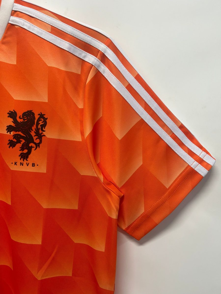 maillot-de-football-orange-des-pays-bas-edition-retro-domicile Orange Netherlands soccer jersey retro home edition