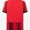 AC Milan home jersey 2023 2024 season red and black stripes