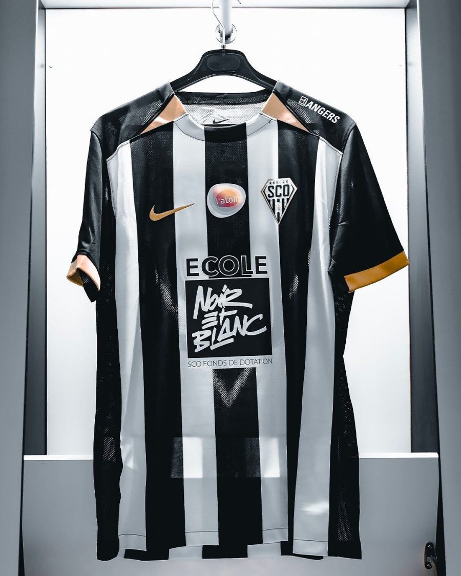 Angers SCO home jersey 2025 2026 season official soccer kit