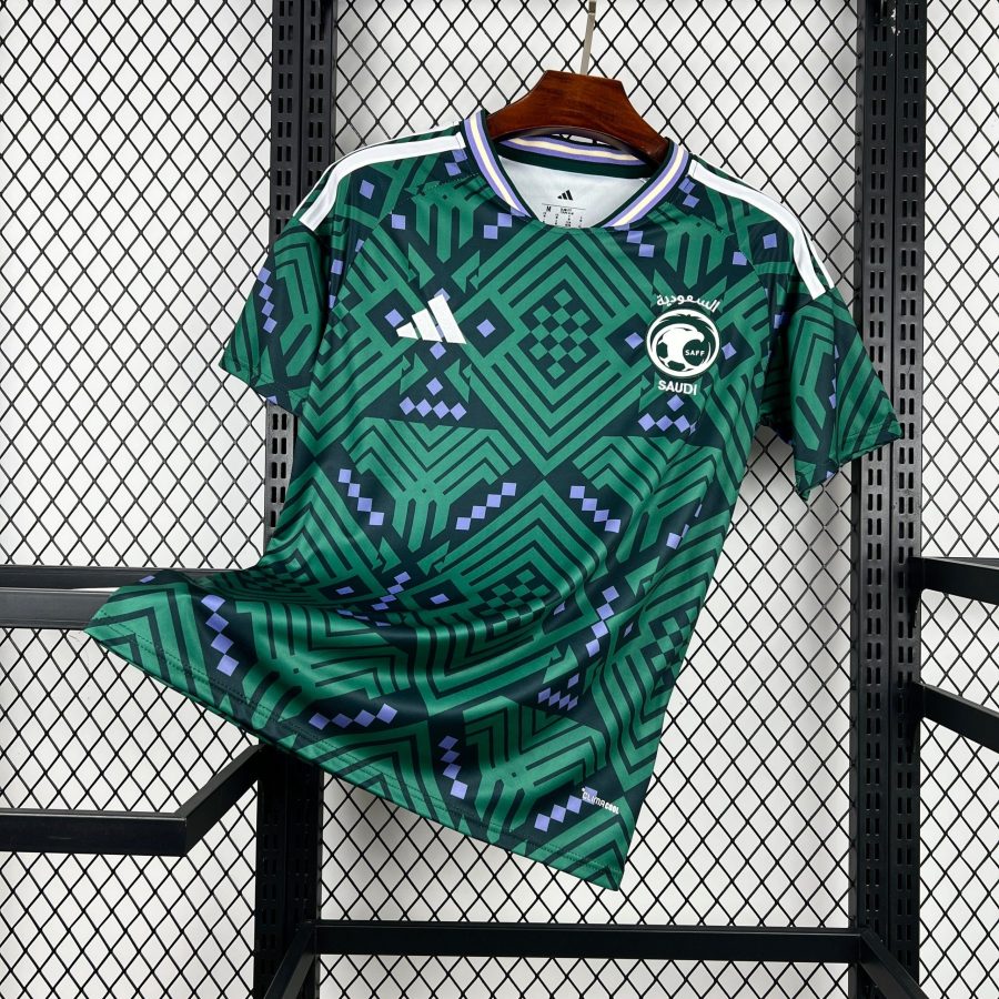 Saudi Arabia home jersey season 2026 green and white