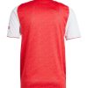 maillot-domicile-arsenal-saison-2025-2026-rouge-et-blanc-tenue-officielle Arsenal home jersey 2025-2026 season red and white official kit