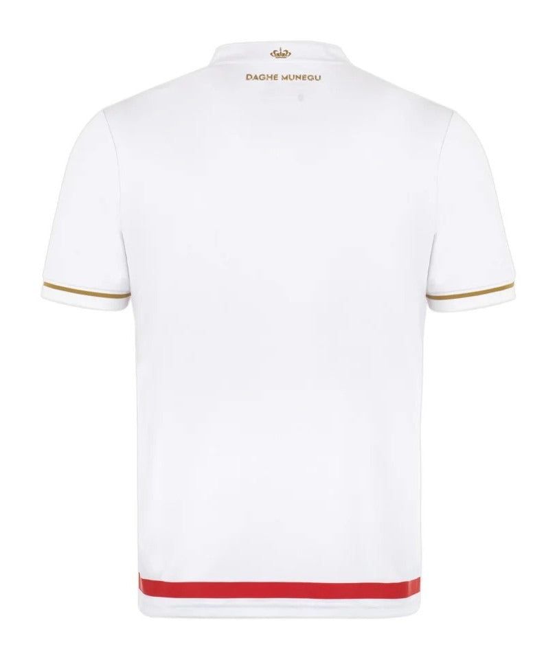maillot-domicile-as-monaco-saison-2025-2026-tenue-officielle-football-rouge-et-blanc AS Monaco home jersey 2025 2026 season official soccer kit red and white