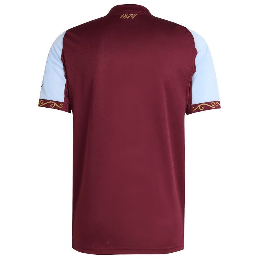 Aston Villa home jersey season 2025 2026 official claret and blue kit