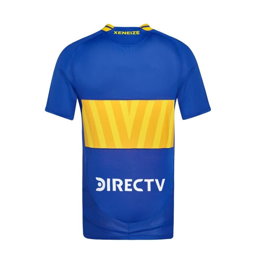 Boca Juniors home jersey two thousand twenty four two thousand twenty five season blue and yellow