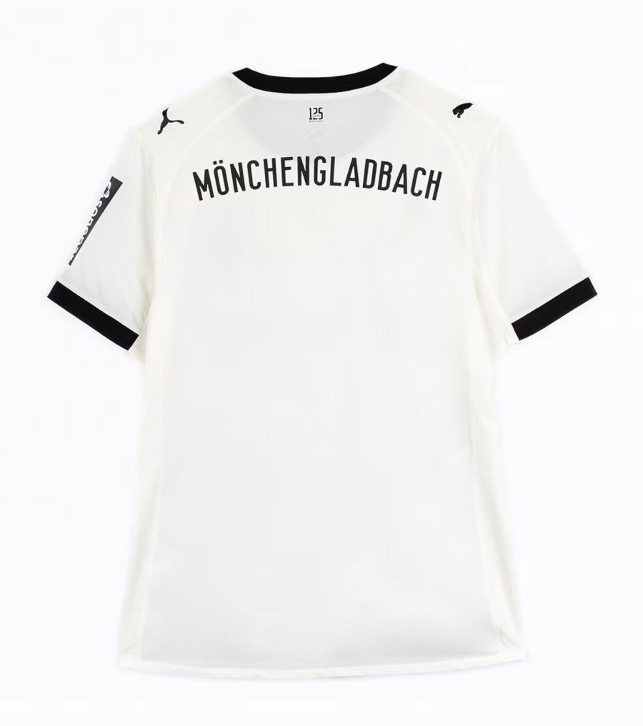 maillot-domicile-borussia-monchengladbach-saison-2025-2026-tenue-officielle-blanche-et-verte Borussia Mönchengladbach home jersey 2025 2026 season official white and green kit