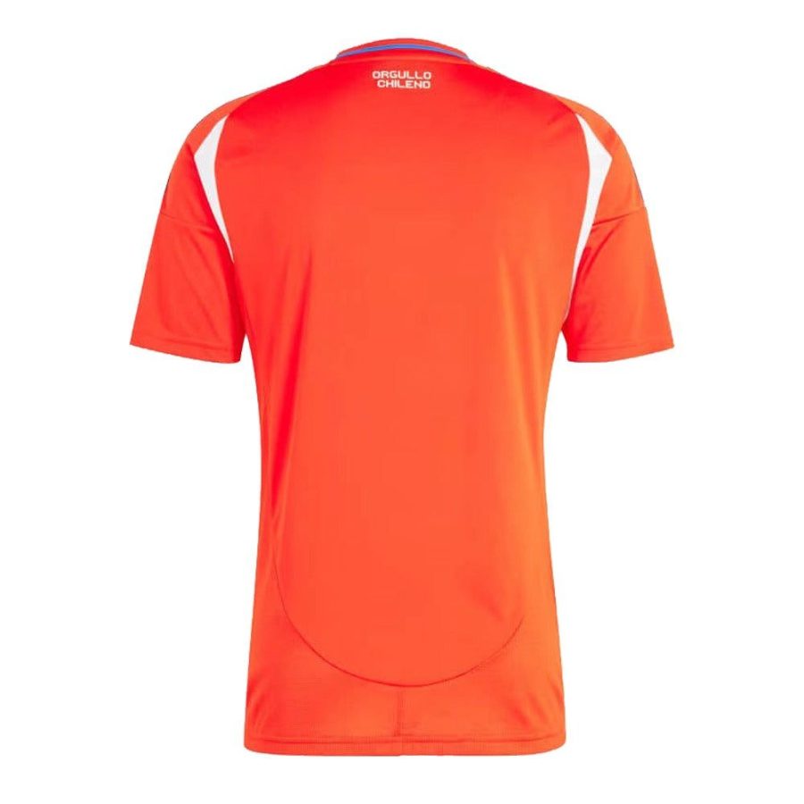 Chile home jersey 2024 red and blue official soccer kit