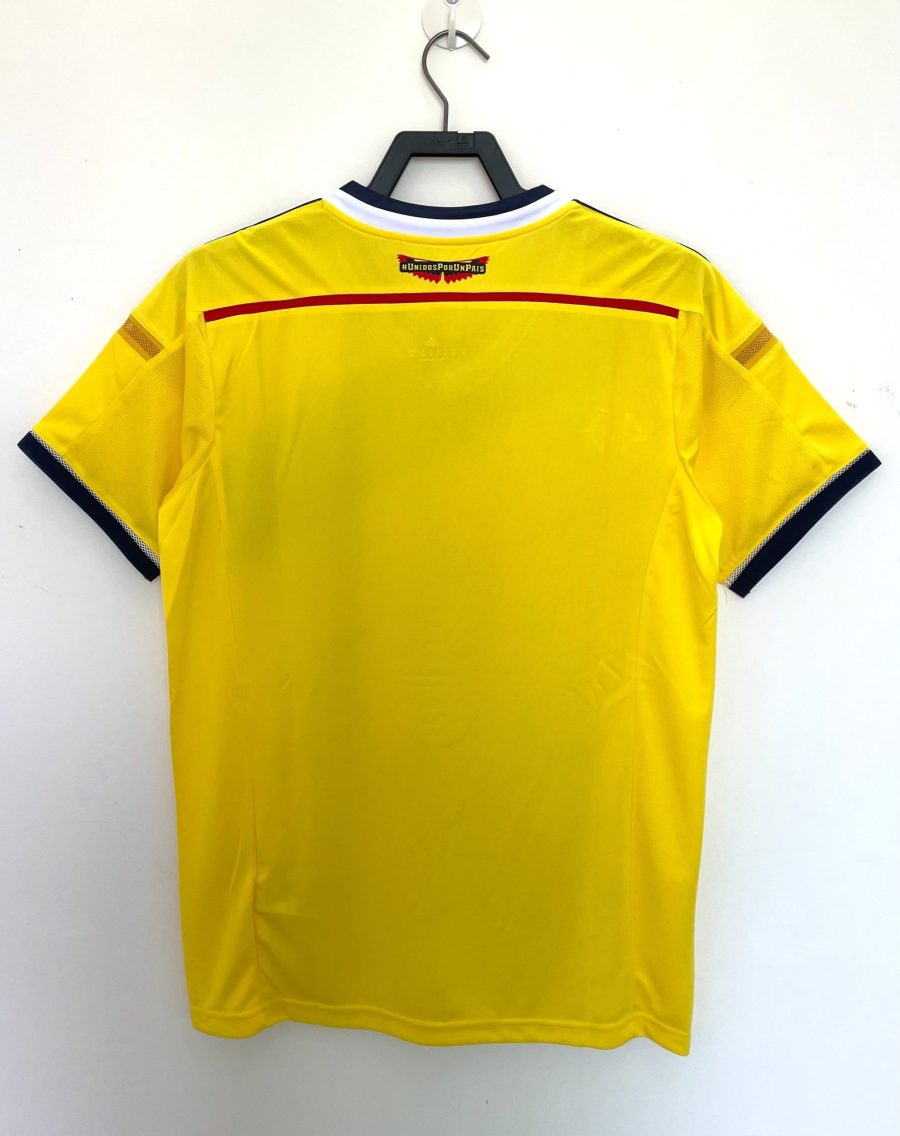 Colombia home jersey 2014 World Cup yellow blue red