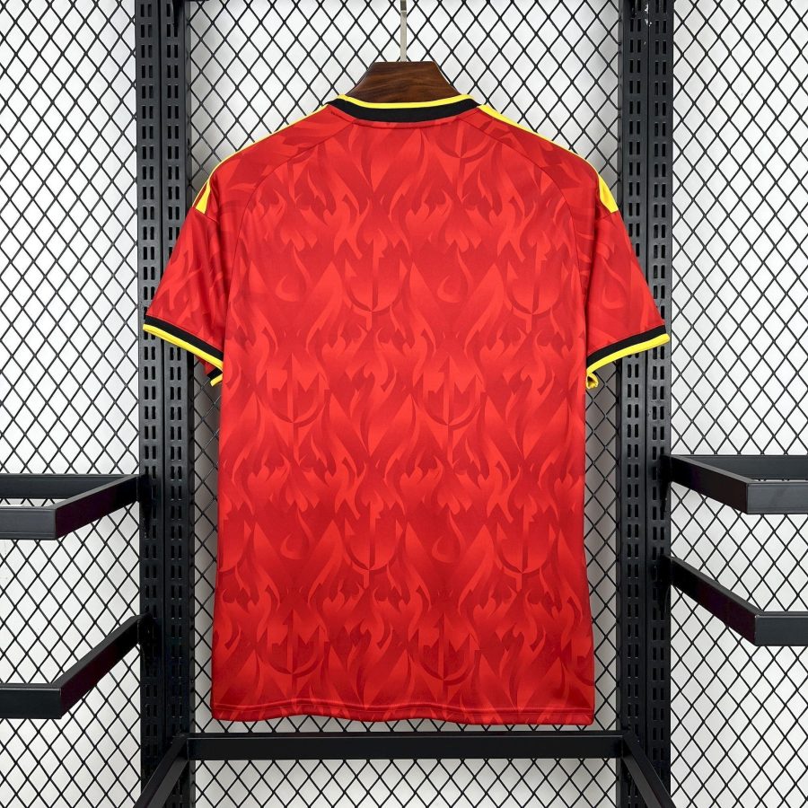 Belgium Home Jersey 2026 Season Red and Black