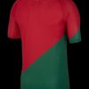 Portugal home jersey red and green World Cup in Qatar 2022