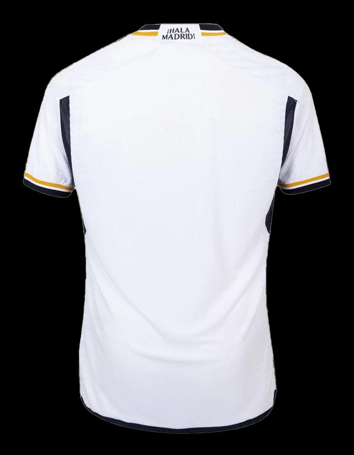 Real Madrid Home Jersey Season 2023 2024 White with Official Badge
