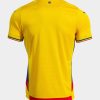 maillot-domicile-equipe-de-roumanie-saison-2025-rouge-jaune-bleu Romania national team home jersey 2025 season red yellow blue