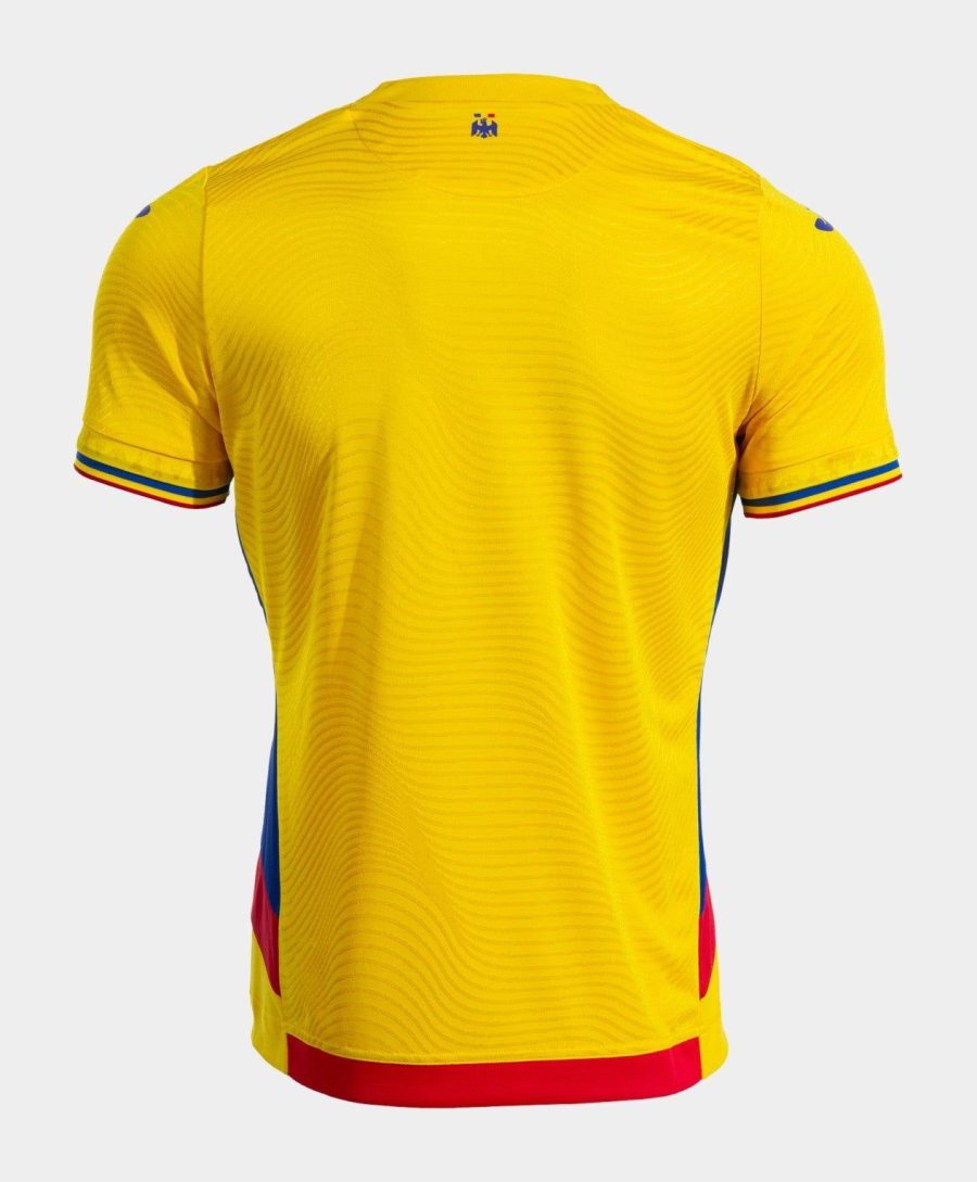 maillot-domicile-equipe-de-roumanie-saison-2025-rouge-jaune-bleu Romania national team home jersey 2025 season red yellow blue