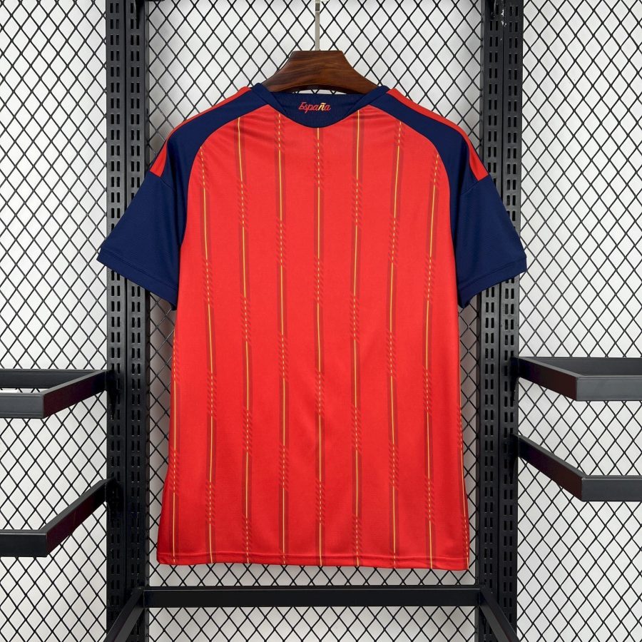 Spain National Team Home Jersey 2026 Season Red and Yellow