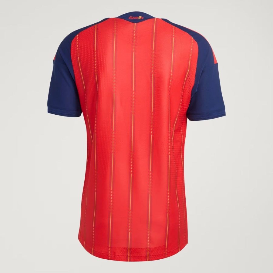 Spain national team home jersey 2026 season red and yellow