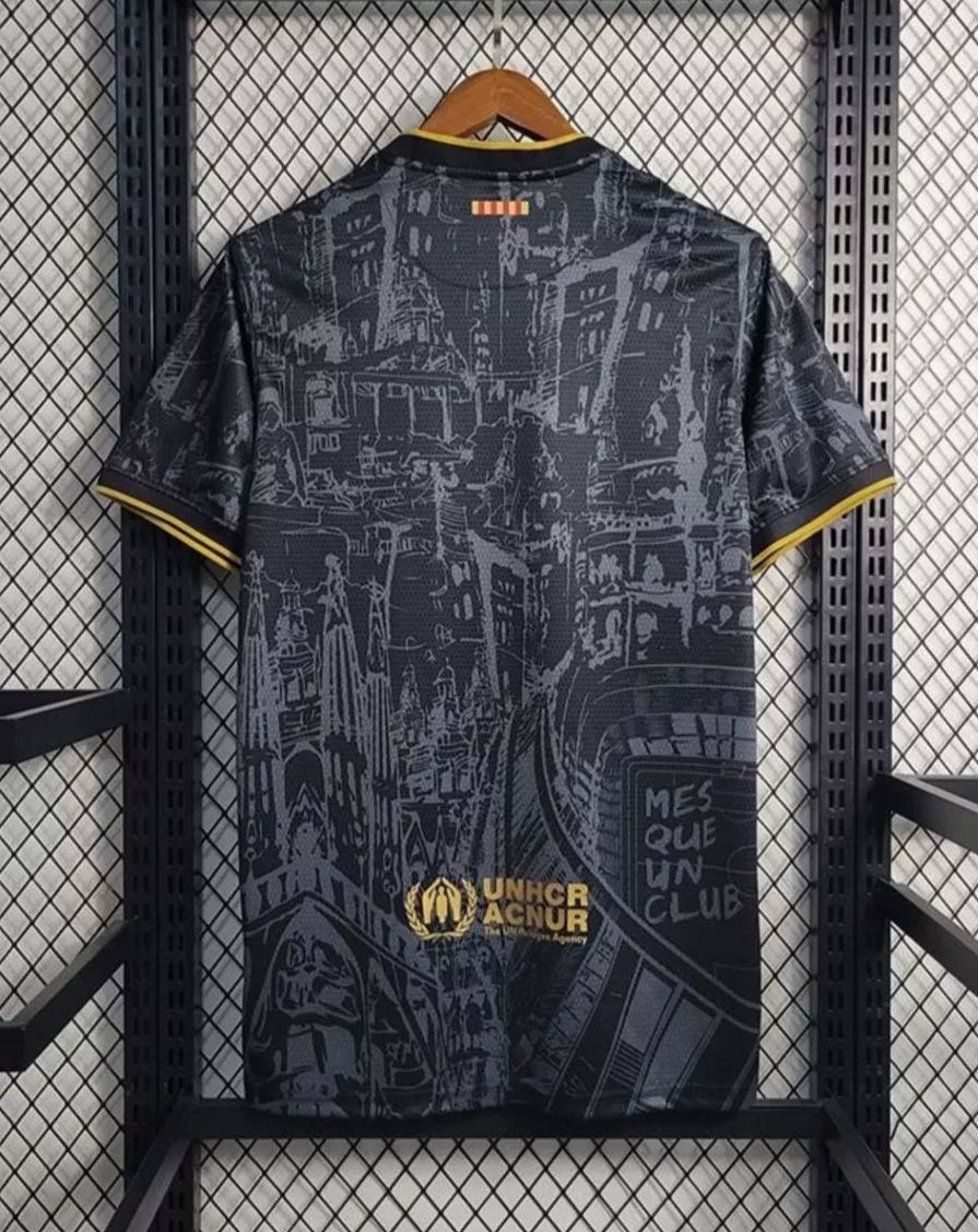 FC Barcelona Home Jersey Cityscape Design 2025 2026 Season