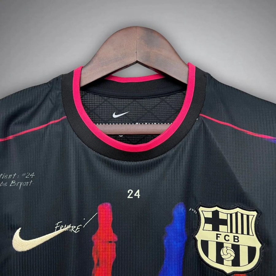 FC Barcelona Home Jersey 2025 2026 Season Blood Red and Blue Design