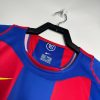 FC Barcelona home jersey season 2004 2005 blue and maroon