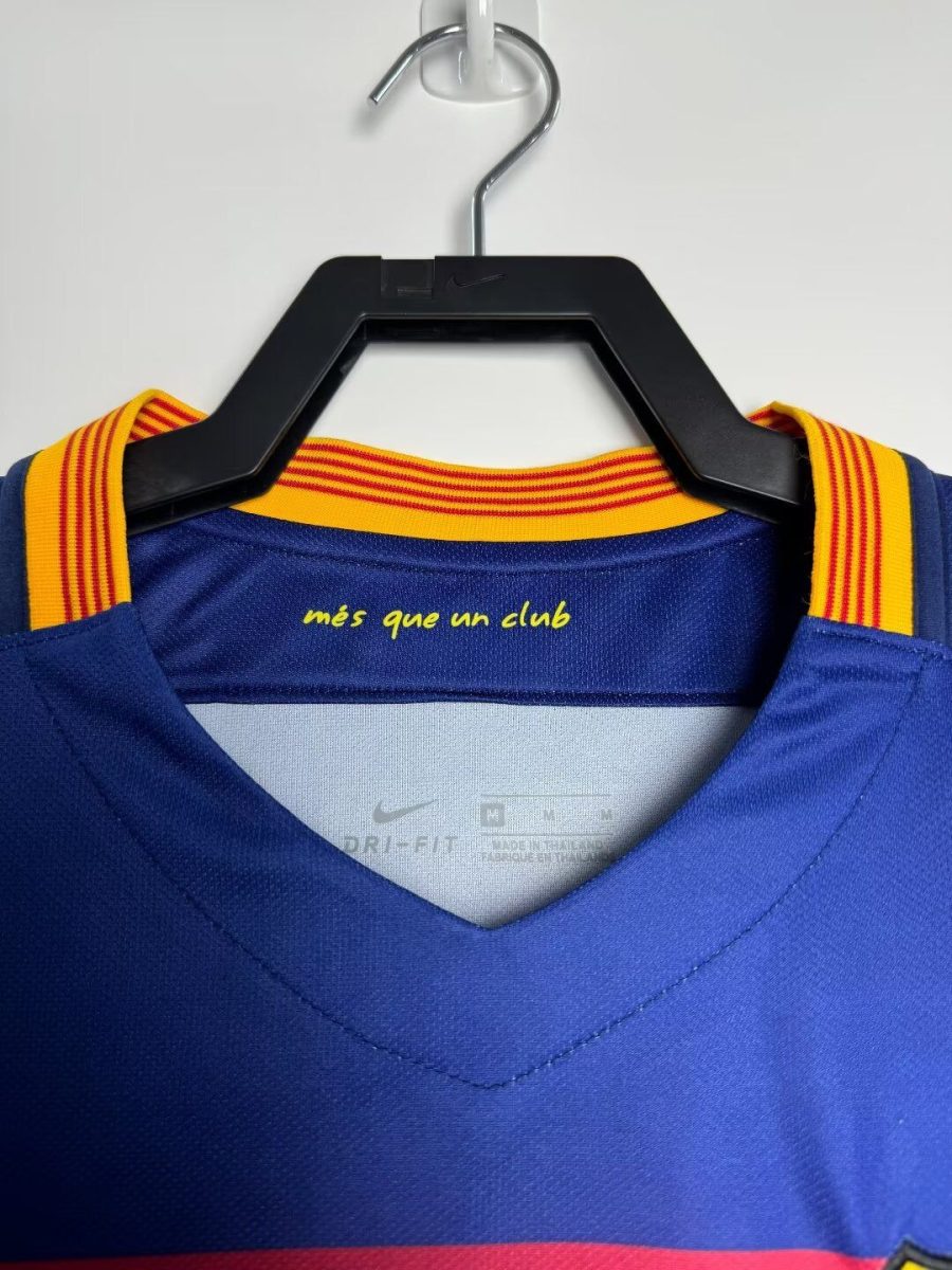 maillot-domicile-fc-barcelone-saison-deux-mille-quinze-deux-mille-seize FC Barcelona home jersey season 2015 2016