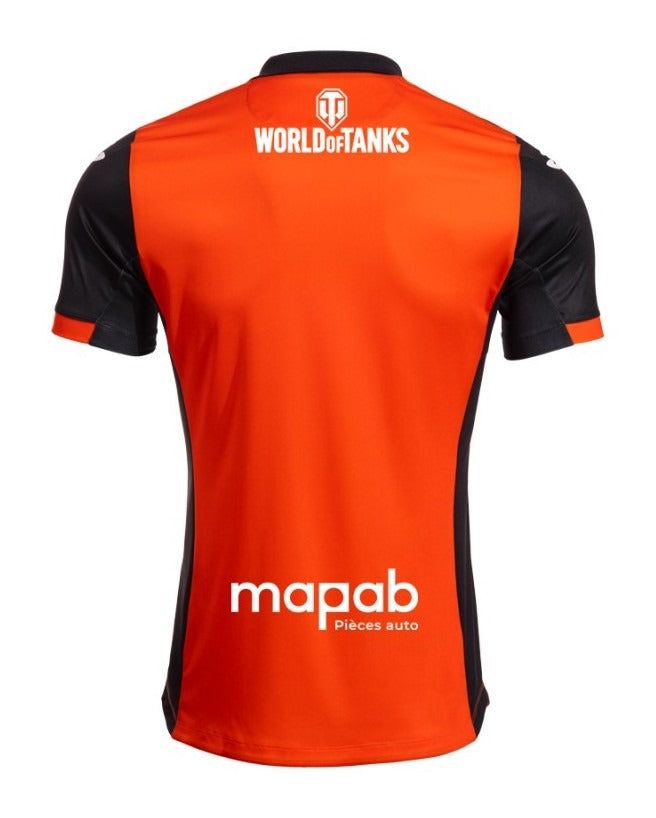FC Lorient home jersey 2025 2026 season official yellow and black kit