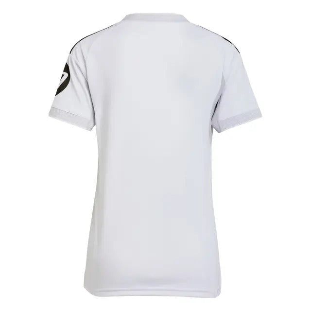 maillot-domicile-femme-real-madrid-saison-2025-2026-blanc-officiel women's Real Madrid home jersey season 2025 2026 white official