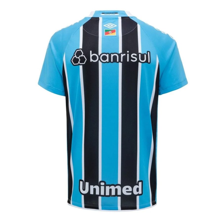 Gremio FBPA Home Jersey 2025 Blue Black and White with Official Badge
