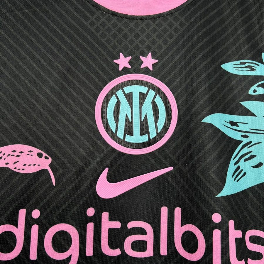 Inter Milan Home Jersey Pink Snake Pattern Special Edition 2025-2026 Season