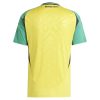 Jamaica home jersey 2024 yellow and green color to support the Reggae Boyz
