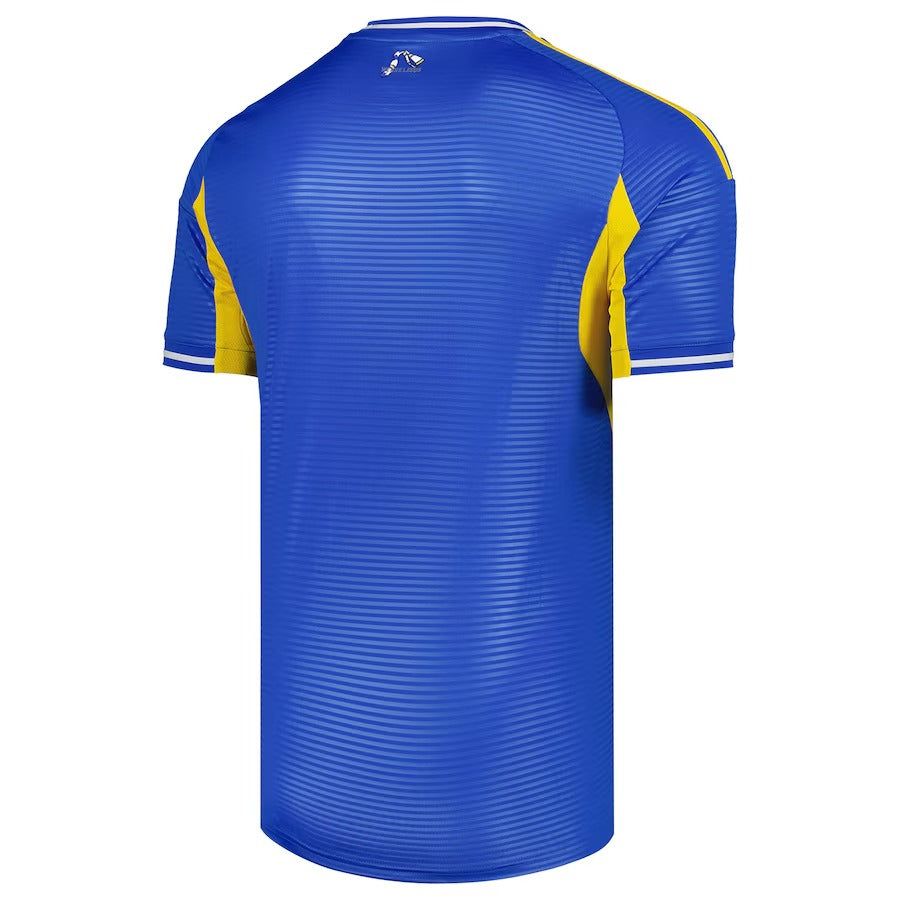 Leeds United home jersey 2025 2026 season official white and blue kit