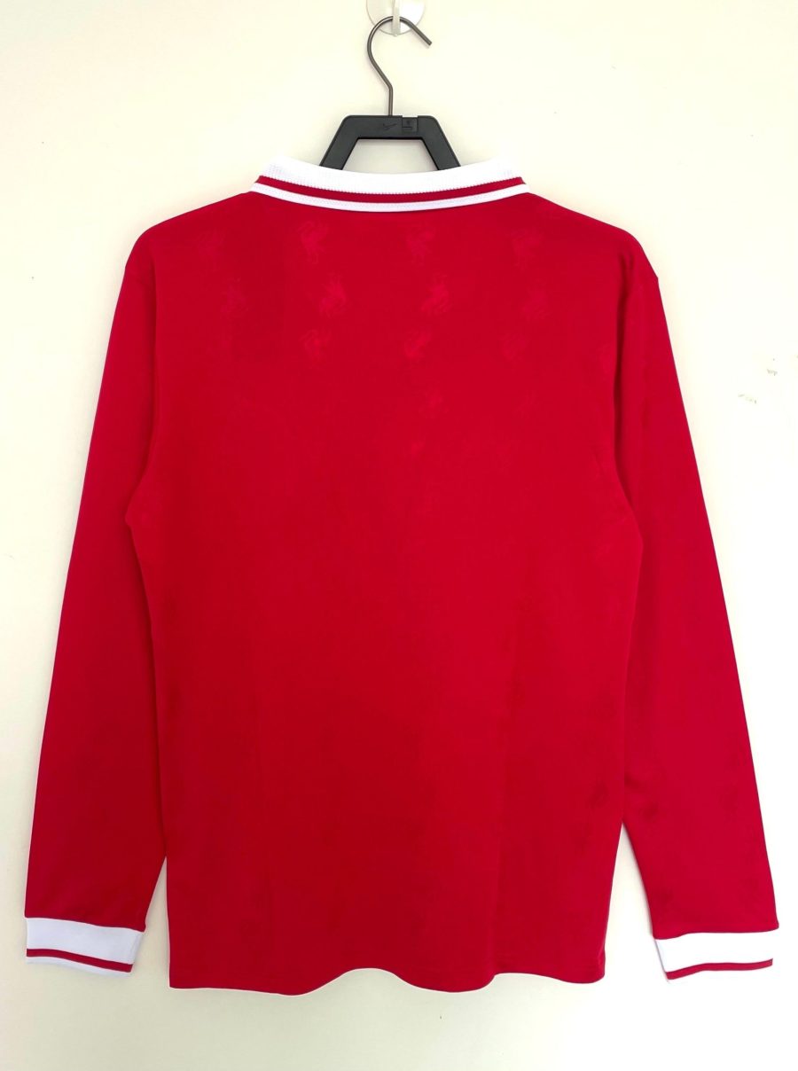 maillot-domicile-liverpool-fc-manches-longues-saison-1996-1997-vintage Liverpool FC Long Sleeve Home Jersey 1996 1997 Vintage